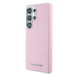 Karl Lagerfeld Калъф Samsung S25 Ultra, PU Saffiano Metal Logo and Frame /розов/ – KLHMS25LPSAFWMCP