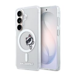 Karl Lagerfeld Samsung S26, IML Choupette Peekaboo MagSafe /прозрачен/ – KLHMS26S6HCPSCT