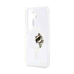 Karl Lagerfeld Samsung S26, IML Choupette Peekaboo MagSafe /прозрачен/ – KLHMS26S6HCPSCT