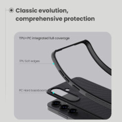 NILLKIN Калъф Samsung S26 Plus, Super Frosted Shield Pro /черен/