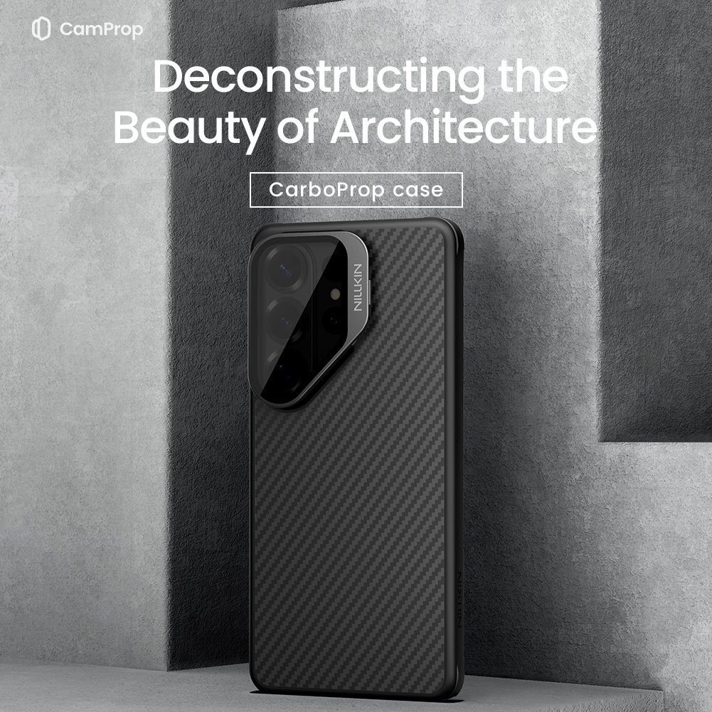 NILLKIN Калъф Samsung S26 Ultra CarboProp Aramid MagSafe /черен/