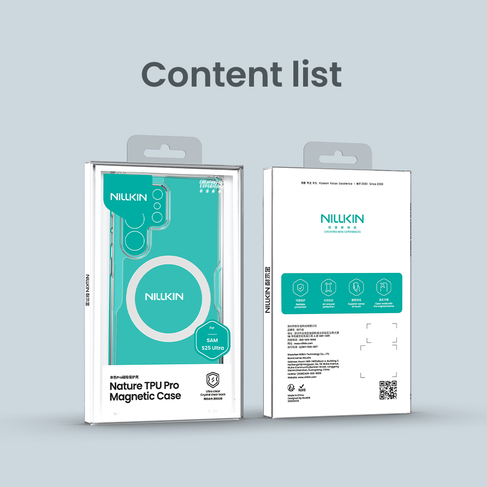 NILLKIN Калъф Samsung S26 Ultra, Nature TPU MagSafe /прозрачен/