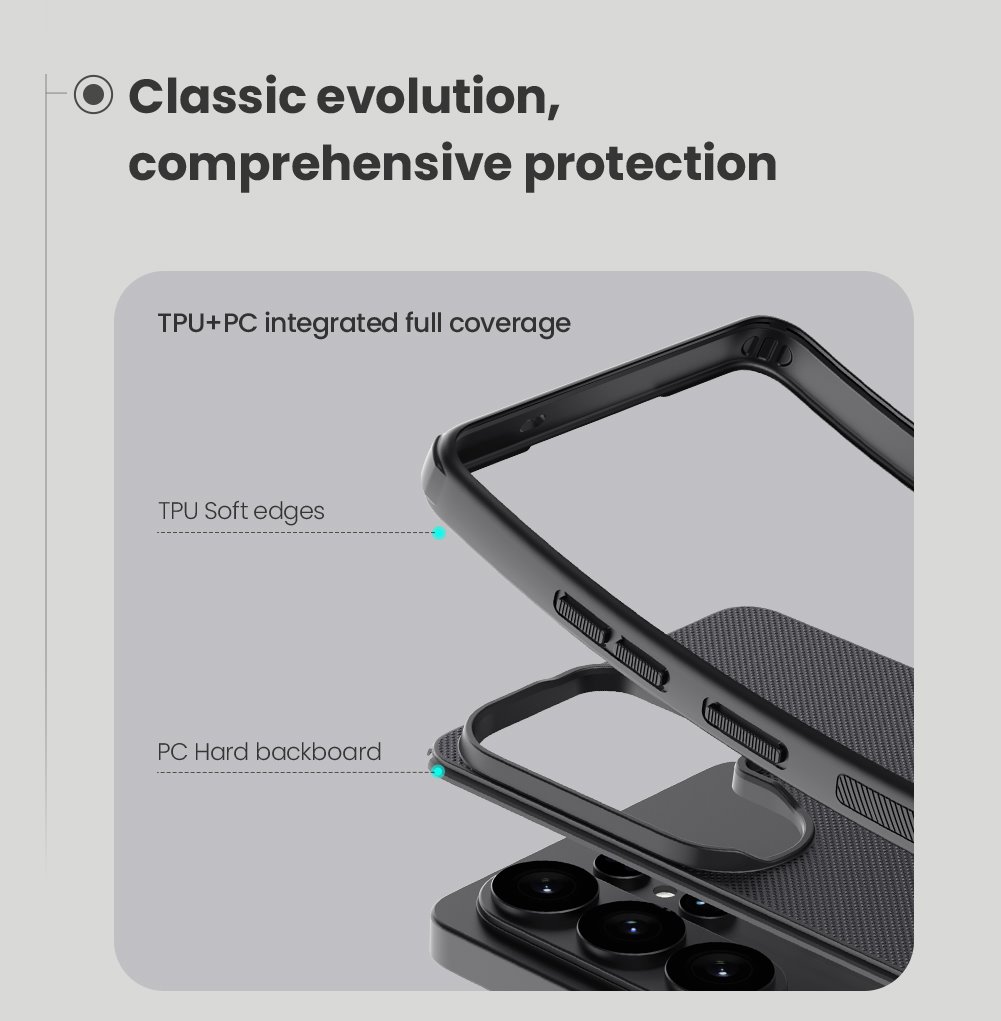 NILLKIN Калъф Samsung S26 Ultra, Super Frosted Shield Pro MagSafe /черен/