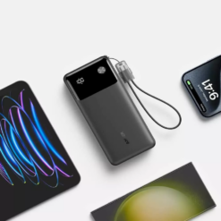 ANKER Power Bank, 20000 mAh, 30W + кабел Type-C – Type-C, Powercore /черен/ – A1384G11