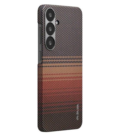 PITAKA Калъф Samsung S25, Tactile Woven, sunset – KS2503