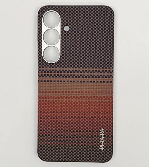 PITAKA Калъф Samsung S25, Tactile Woven, sunset – KS2503