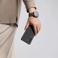 PITAKA Калъф Samsung S26, Aramid Edge MagSafe, черно/сиво – KS2601