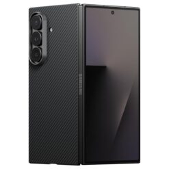 PITAKA Калъф Samsung Z Fold 7, Ultra-Slim MagSafe, black-grey twill – FBFold7