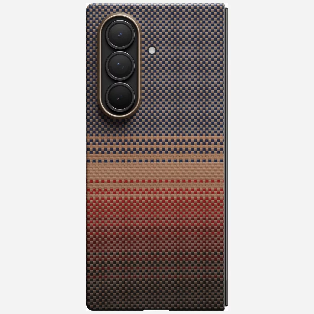 PITAKA Калъф Samsung Z Fold 7, Ultra-Slim MagSafe, sunset – FSFold7