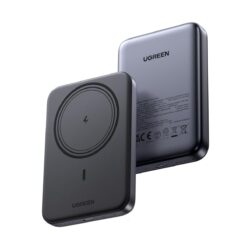 UGREEN Power Bank 10000 mAh 20W, Magnetic Wireless /графит/ – PB561 / 25919