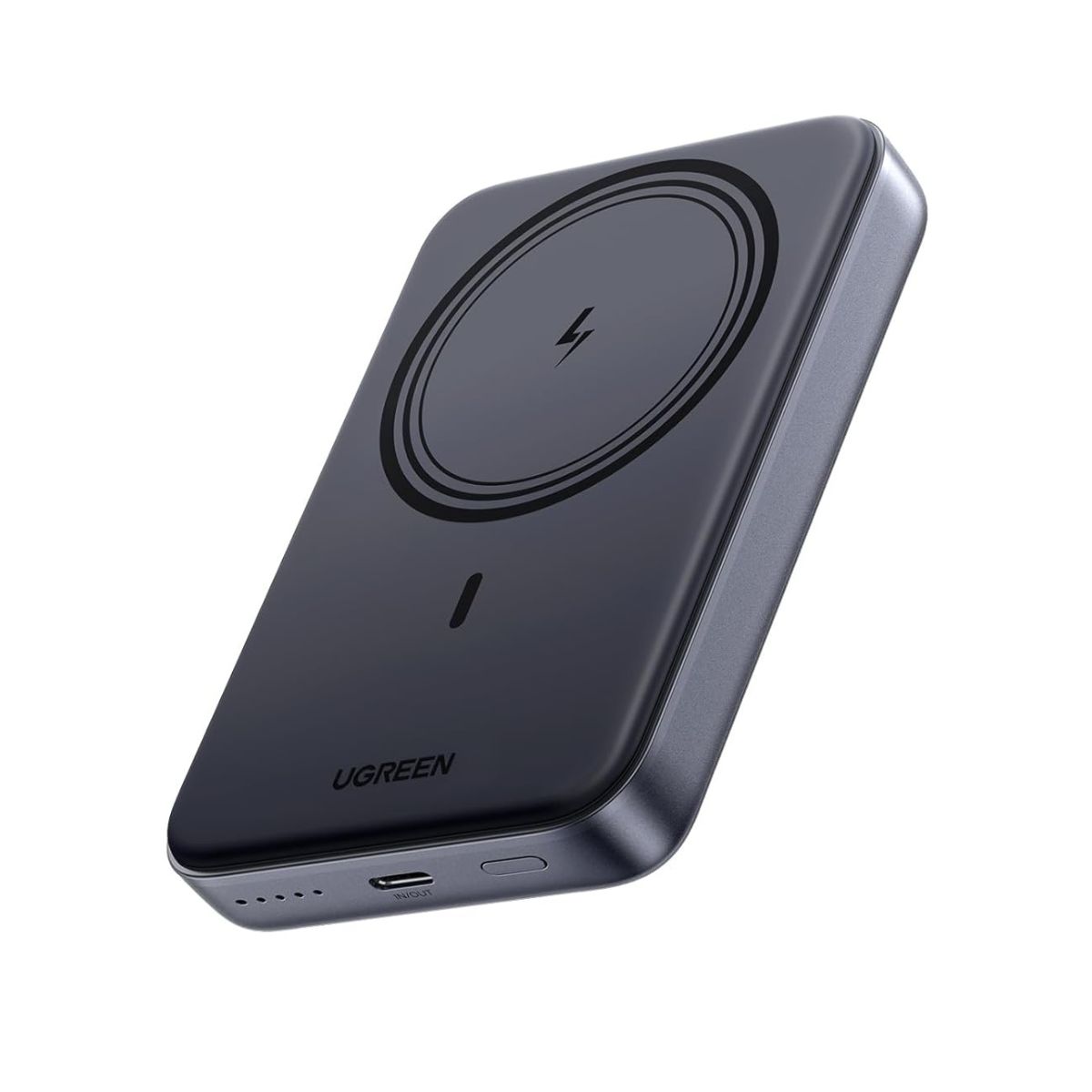 UGREEN Power Bank 10000 mAh 20W, Magnetic Wireless /графит/ – PB561 / 25919