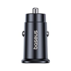 BASEUS 12V 30W, USB-A + USB-C,GoTrip DP1 /черен/ – C00072300123-00