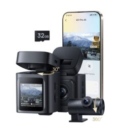 BASEUS Dash Camera PrimeTrip VD1 Pro 4K Solar Lithium Battery /черен/ – C0119800