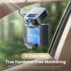 BASEUS Dash Camera PrimeTrip VD1 Pro 4K Solar Lithium Battery /черен/ – C0119800