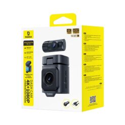 BASEUS Dash Camera PrimeTrip VD1 Pro 4K Solar Lithium Battery /черен/ – C0119800