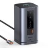 BASEUS Хъб 11-в-1 Spacemate от Type-C към 2xUSB3.0+1xUSB2.0+2xHDMI 4K+USB-C(PD)100W+USB-C(data)+2xDP+RJ45+AUX/m/3.5mm /сив/ – B00568101813-00