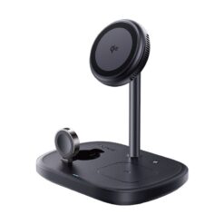 BASEUS Холдер + 3-в-1 Charging station Wireless Magnetic Qi2 15W EnerFill FS41, за бюро /черен/ – P10281904123-02