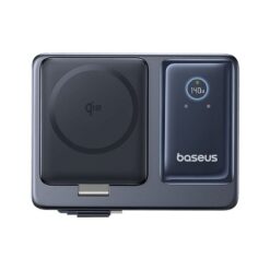 BASEUS Холдер + 5-в-1 Charging station Wireless Magnetic Qi2 140W Nomos, за бюро /черен/ – P10170902123-00