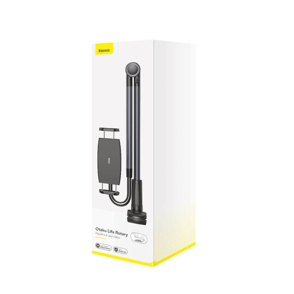 BASEUS Холдер Adjustable Long Arm Lazy за прикрепяне към бюро (таблет/телефон) /черен/ – LUZQ000013