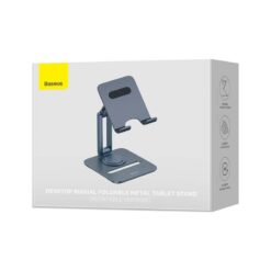 BASEUS Холдер Biaxial Metal Stand за бюро (таблет/телефон) /сив/ –  B10431801811-00