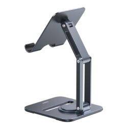 BASEUS Холдер Biaxial Metal Stand за бюро (таблет/телефон) /сив/ –  B10431801811-00