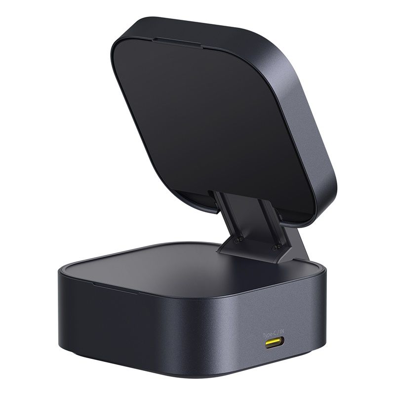 BASEUS Холдер + Charging station PicoGo Qi2 + вграден кабел C + кабел C-C за бюро /черен/ – P10276800123-00
