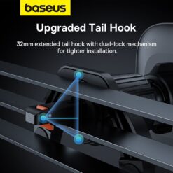 BASEUS Холдер Gravity UltraControl Mega – Z Fold Series за прикрепяне /черен/ – C40465400111-00