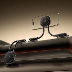 BASEUS Холдер Wireless 15W PrimeTrip C03s Stick-on с лепяща основа /черен/ – C0013701
