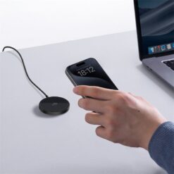 BASEUS Холдер Wireless 15W Simple Mini4 Air MagSafe Qi2 /черен/ – P10278200111-00
