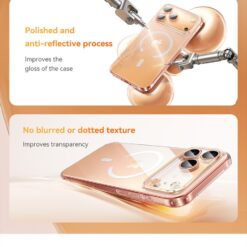 BASEUS Калъф Crystal Slim case Apple iPhone 17 Pro Max Magnetic /прозрачен/ – P0045T05