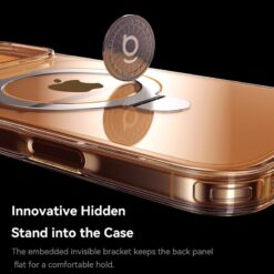 BASEUS Калъф HoopRing Magnetic + stand, Apple iPhone 17 Pro /син/ – P0046010