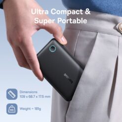 BASEUS Power Bank 10000 mAh 15W, EnerFill FP11 /черен/ – P1008210C123-00