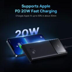 BASEUS Power Bank 10000 mAh 22.5W + Digital DIsplay, Star-Lord /черен/ – PPXJ100001