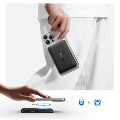 BASEUS Power Bank 10000 mAh, 22.5W, Magnetic Qi2 EnerFill FM12 /черен/ – E0028500