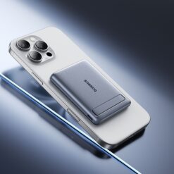 BASEUS Power Bank 5000 mAh 20W,PicoGo AM31 Ultra-mini Qi2 Magnetic + стойка /графит/ -P1007680B813-00