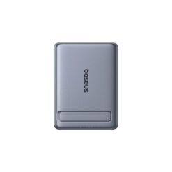 BASEUS Power Bank 5000 mAh 20W,PicoGo AM31 Ultra-mini Qi2 Magnetic + стойка /графит/ -P1007680B813-00