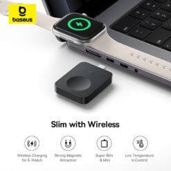 BASEUS Преносимо зарядно устройство Apple Watch MagPro /черен/ – P10264106123-00
