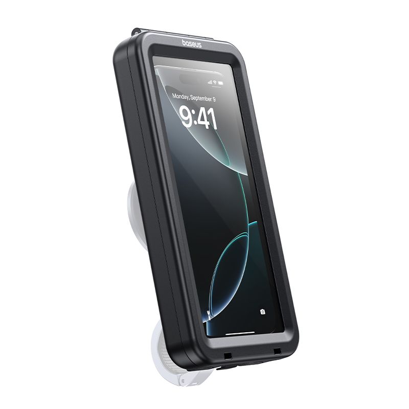 BASEUS PrimeTrip VB1 RainShield Bicycle handlebar case (мотор/велосипед) за прикрепяне /черен/ – C0013D01
