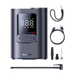 BASEUS Wireless Компресор GoTrip VA1 Super Mini Cordless Inflator Pump 22-Cylinder /черен/ – C0119601