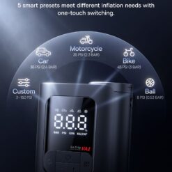 BASEUS Wireless Компресор GoTrip VA1 Super Mini Cordless Inflator Pump 22-Cylinder /черен/ – C0119601