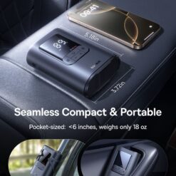 BASEUS Wireless Компресор GoTrip VA1 Super Mini Cordless Inflator Pump 22-Cylinder /черен/ – C0119601