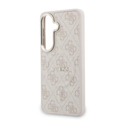 GUESS Калъф Samsung S26 Plus, PU Leather 4G Gold Frame MagSafe /розов/ – GUHMS26MP4MSEGCP