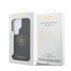 GUESS Калъф Samsung S26 Ultra, PU 4G Resin Metal Logo /черен/ – GUHCS26L5PS4RGGK