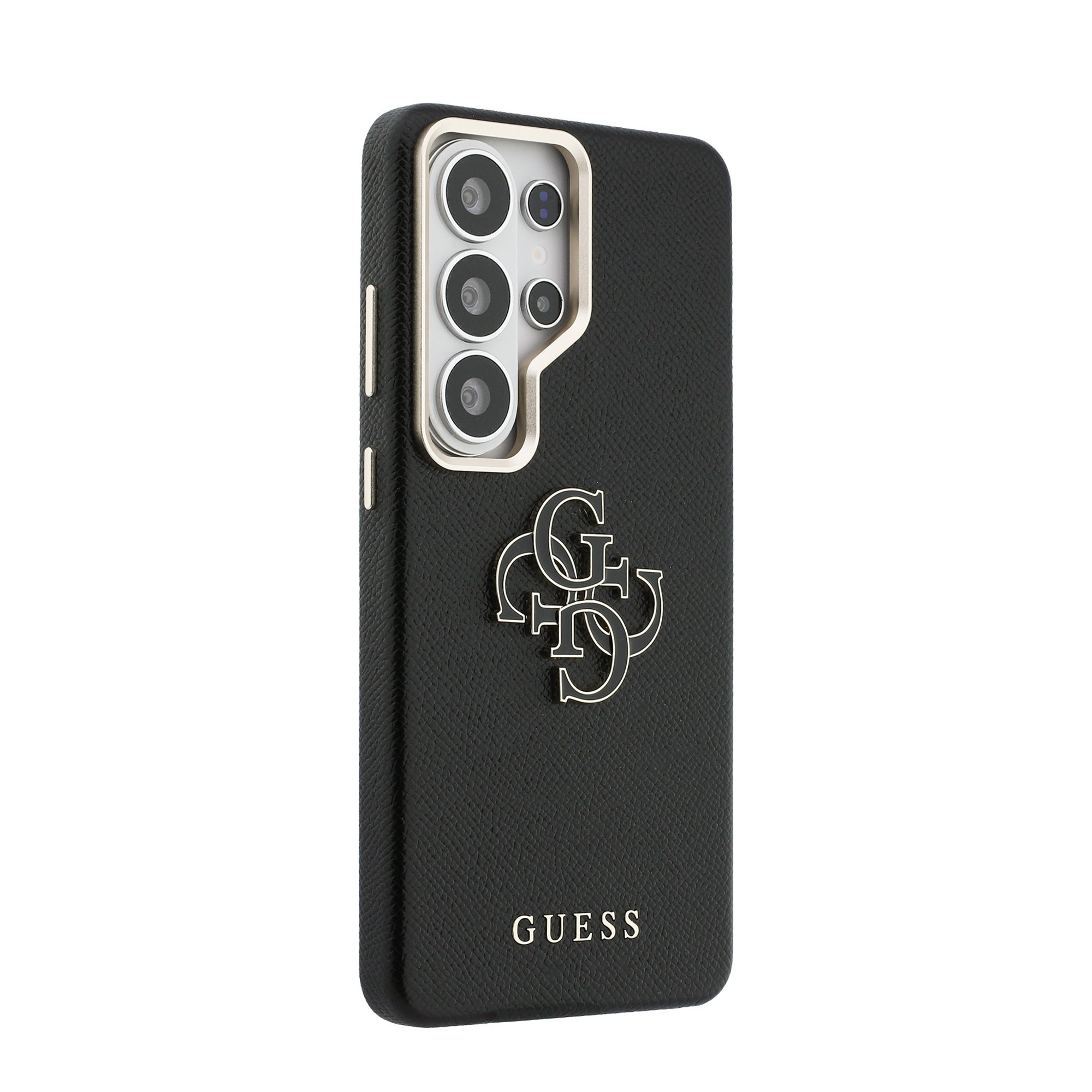 GUESS Калъф Samsung S26 Ultra, PU 4G Resin Metal Logo /черен/ – GUHCS26L5PS4RGGK