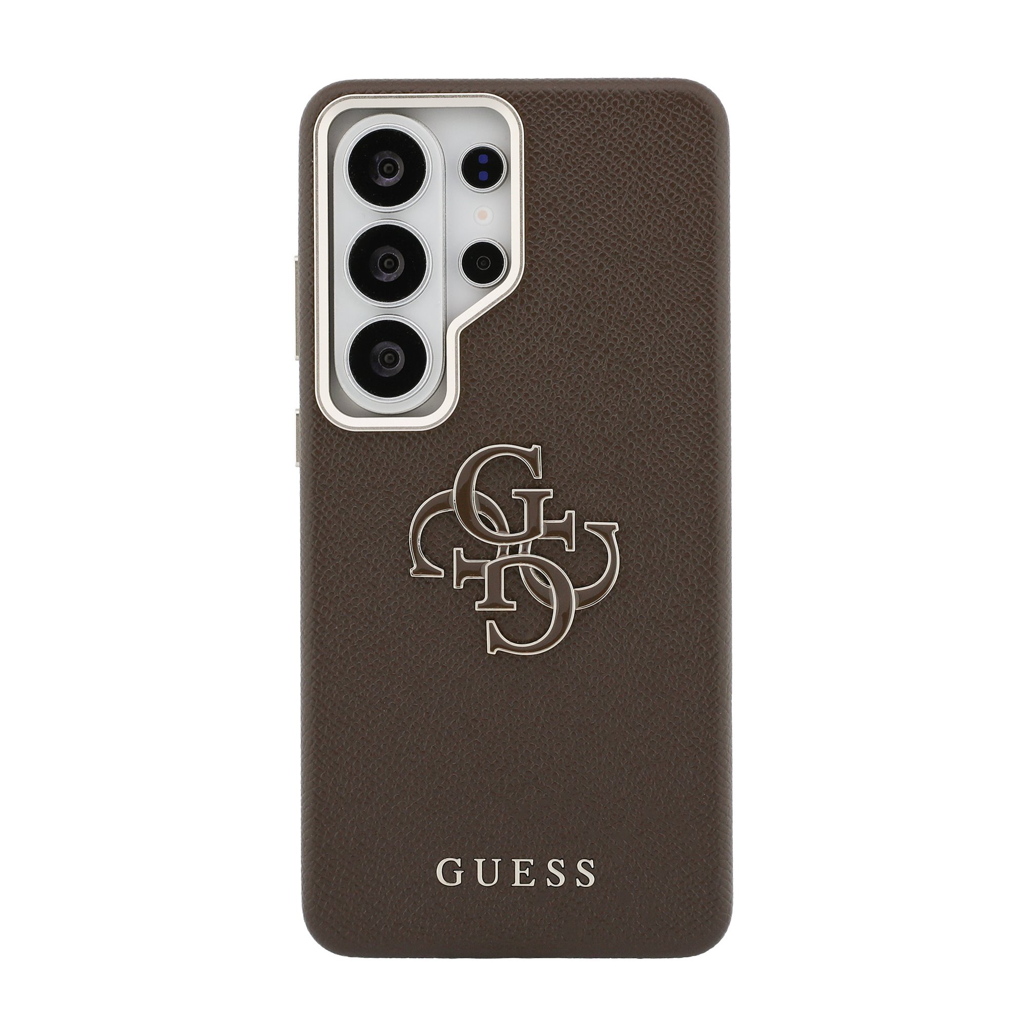 GUESS Калъф Samsung S26 Ultra, PU 4G Resin Metal Logo /кафяв/ – GUHCS26L5PS4RGGW