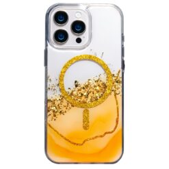 Калъф KARAT MagSafe Apple iPhone 14 Pro /amber marble/