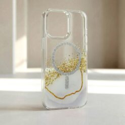 Калъф KARAT MagSafe Apple iPhone 14 Pro /pearl marble/