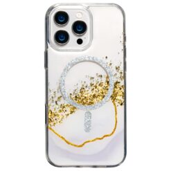 Калъф KARAT MagSafe Apple iPhone 15 Pro /pearl marble/