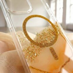 Калъф KARAT MagSafe Apple iPhone 16 Pro Max /amber marble/