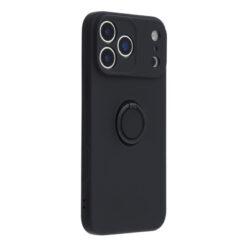 Калъф RING Silicone Apple iPhone 17 /черен/